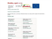 Tablet Screenshot of hruska.info